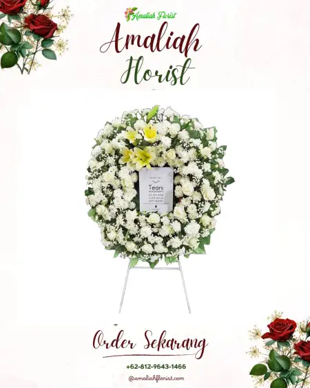 Krans Bunga Duka kabupaten pasuruan